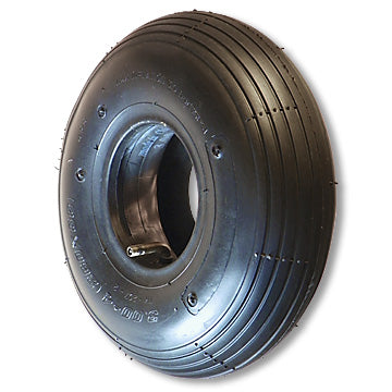 480/400 X 8 Ribbed Tire, 2 Ply, 4.6″ Wide, 16.3″ Od, Round Profile