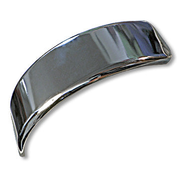 Fender, Chrome-Plated Steel, 18.0″ Length, 4.0″ Height, Maximum Width – 4.0″ For 8″ Tires
