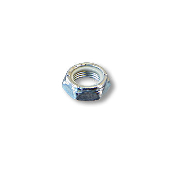 Locknut, Nylon Insert, 3/8-16, Thin,  Zinc Plated